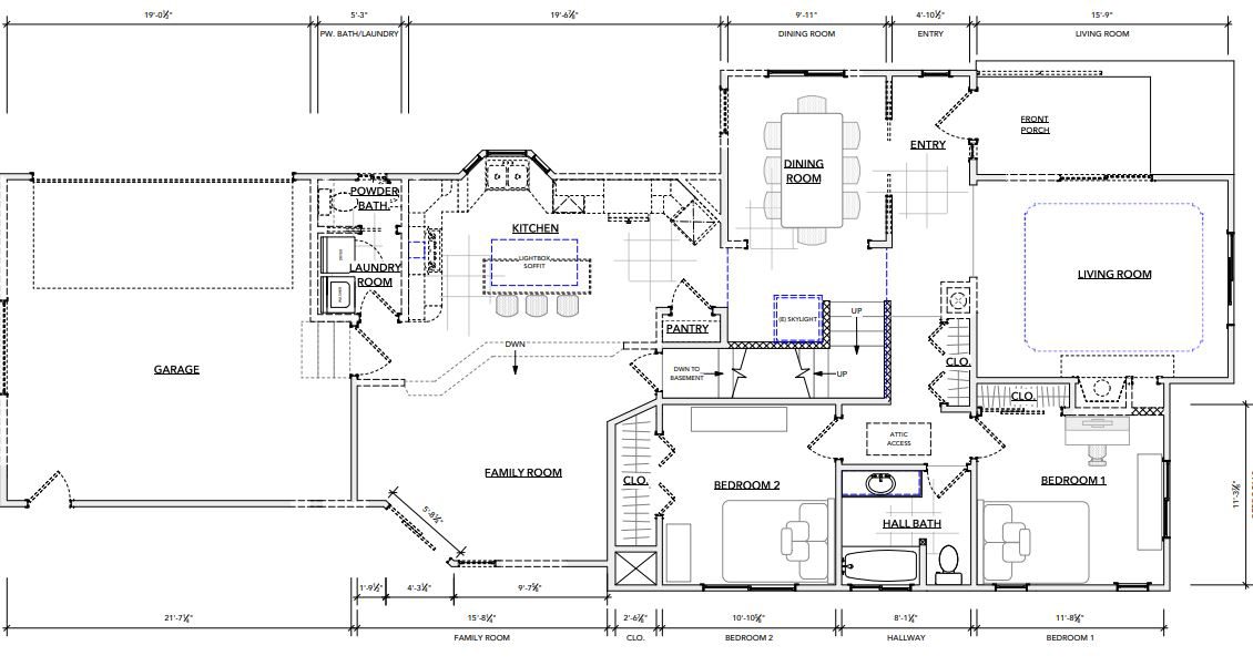 Regan existing floorplan