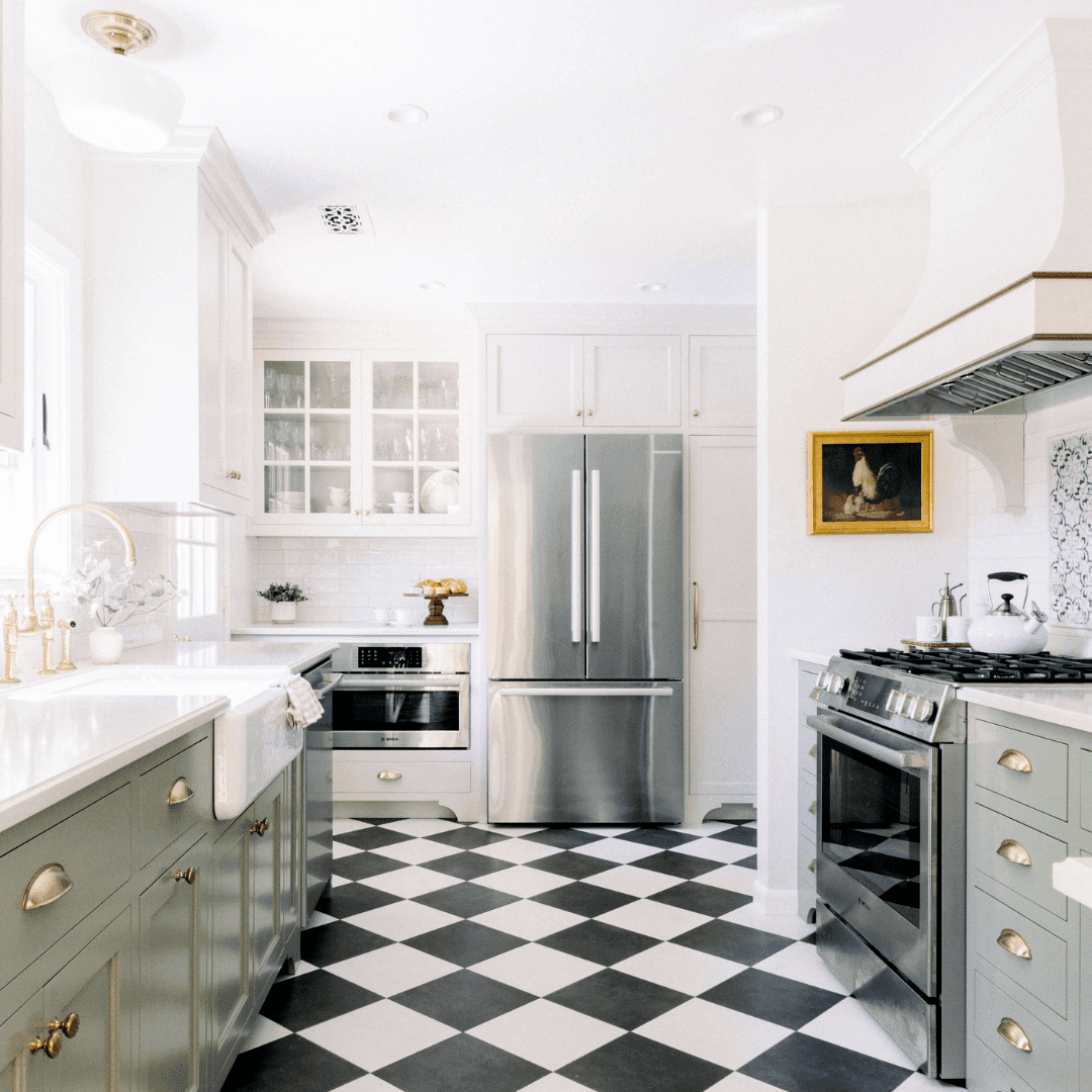 Kitchen-floor-remodel-with-pets-at-home