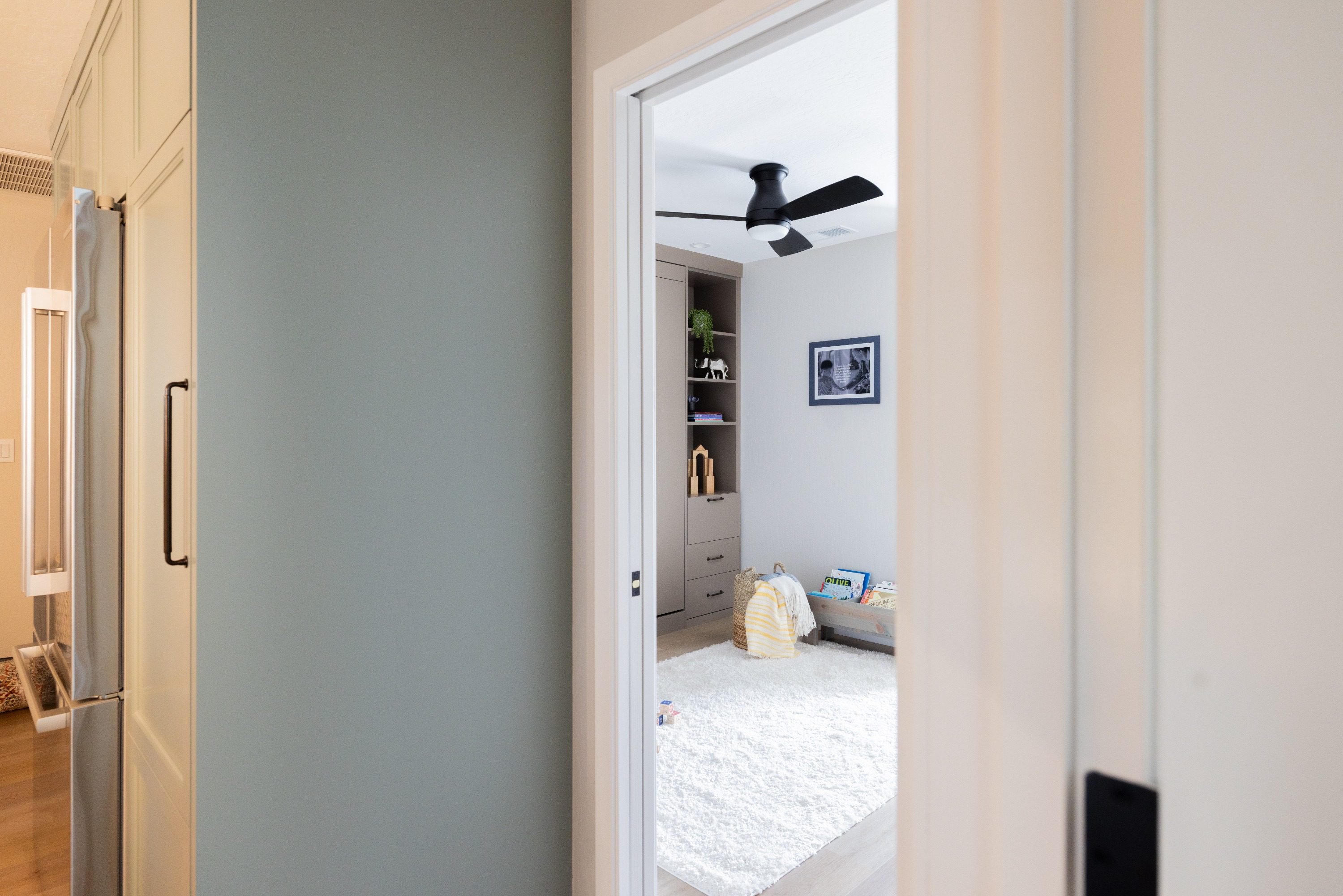 Spacious multipurpose dining room project in Santa Clara County featuring convertible